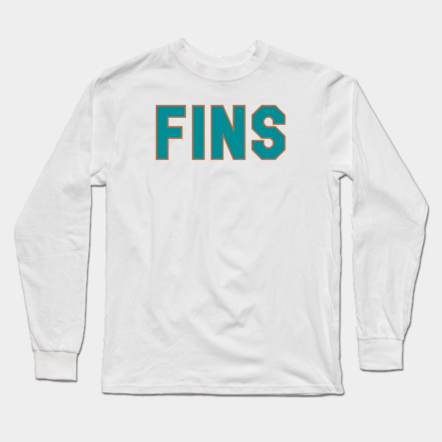 Dolphins Long Sleeve T-Shirt by Pretty Good Shirts